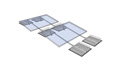 flat-roofed ballast system