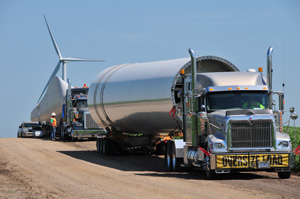 Transportation & logistics for the wind power industry
