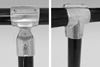 Secure solar racking fittings