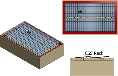 It may be necessary to raise the height of a PV system to reduce shade losses and maximize solar production