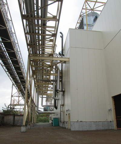 Fortress Specialty Cellulose Mill's cogeneration facility in Québec, Canada 