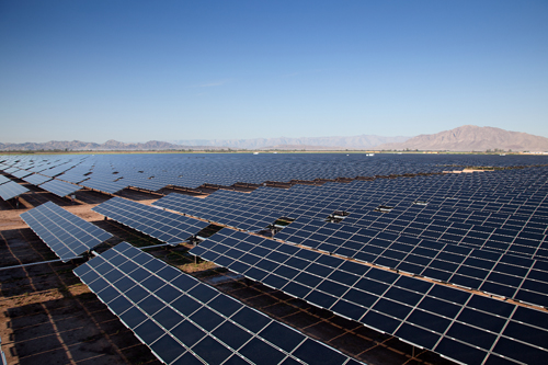 California's 265-megawatt (MW) Mount Signal Solar plant, currently the largest thin-film solar tracking facility in North America. Array Technologies supplied Mt Signal Solar with its Dura Track HZ solar tracking system.