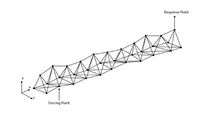 Genetic algorithms arrived at an atypical design (shown here), but it's one that absorbs the vibration and keeps the boom intact. (Illustrations provided by geoAMPS)