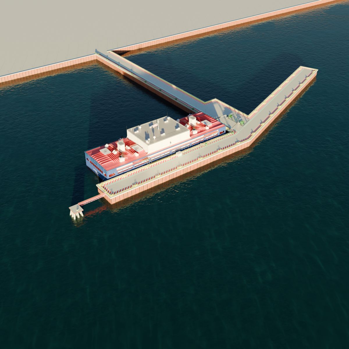 docked vessel