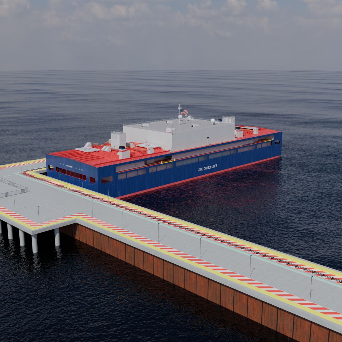 docked vessel