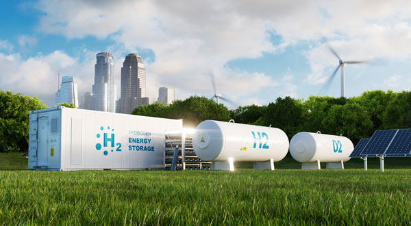 hydrogen storage containers