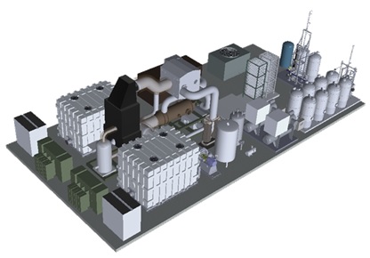 hydrogen plant schematic