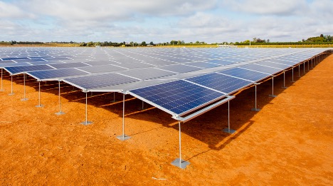 basic design Caribbean solar array