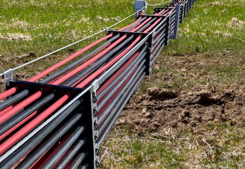 bundles cables above ground