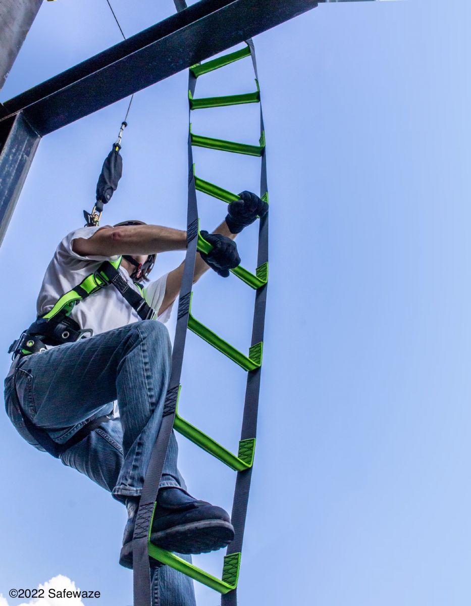 ladder climbing