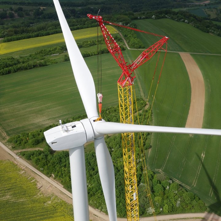 close up turbine