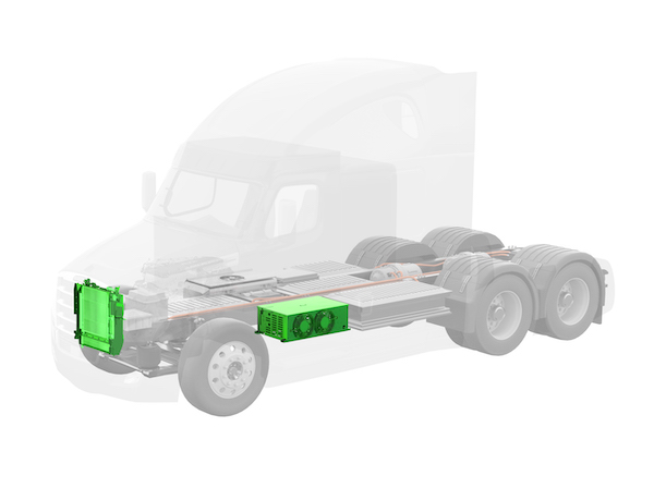 x-ray diagram ev truck