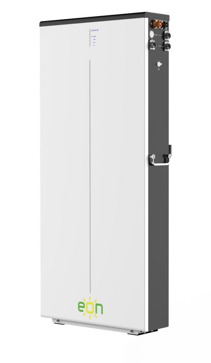 vertical battery enclosure