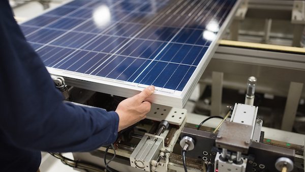 factory solar panel