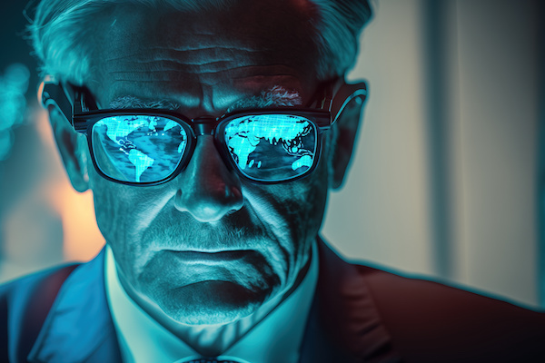 blue guy glasses