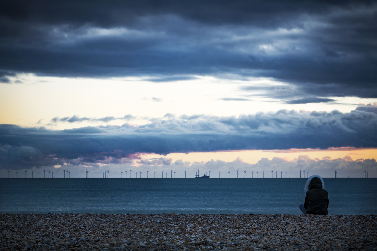 offshore wind from beach