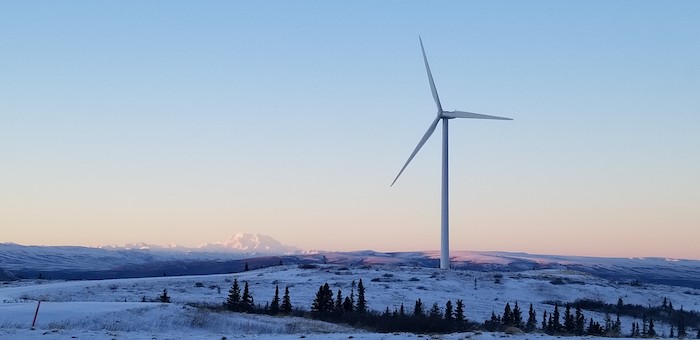 Golden Valley Electric Association’s Eva Creek wind farm