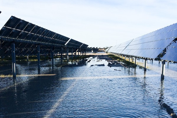 flooded solar