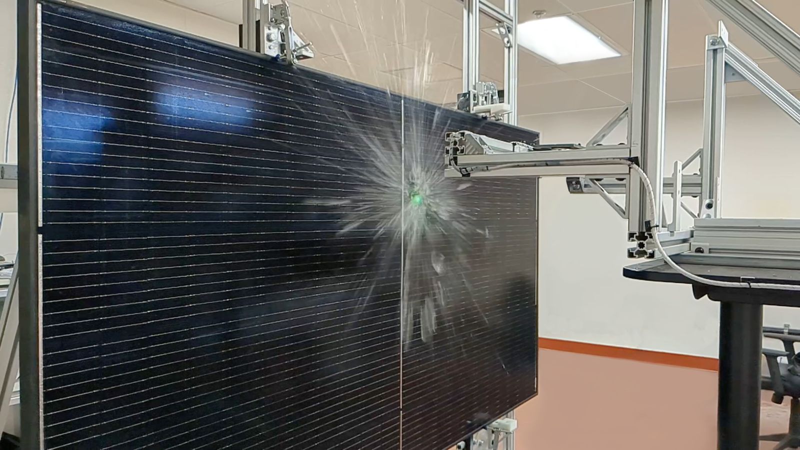 hail spray solar panel