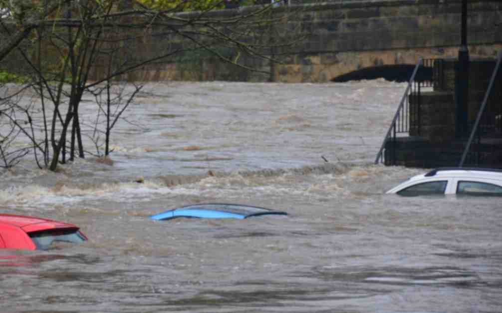 submerged cars