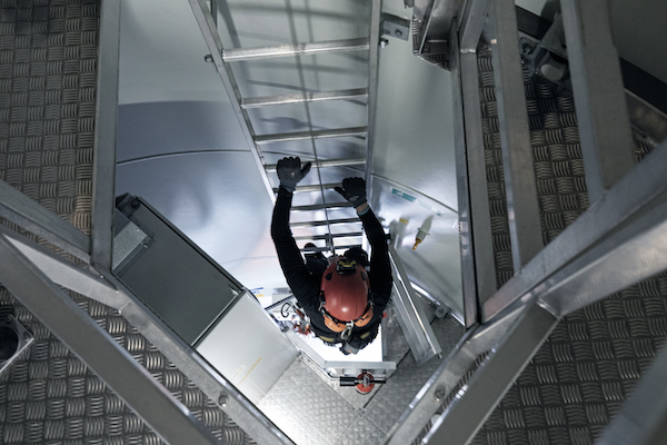 ladder climbing