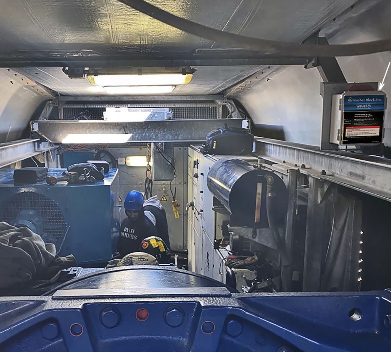 interior of turbine