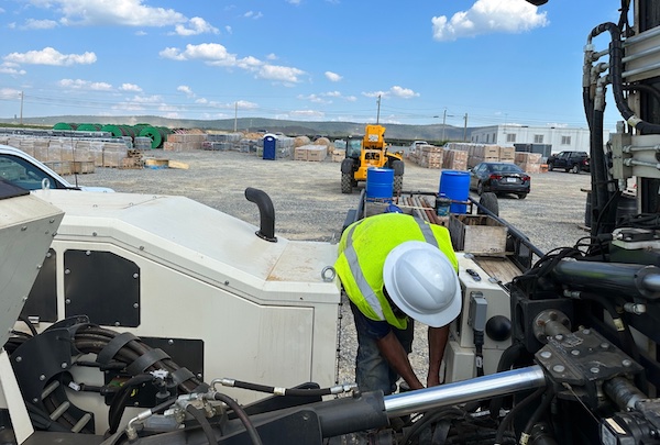on site