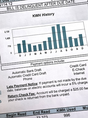 utility bill