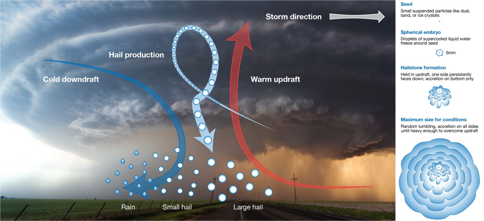 hail chart