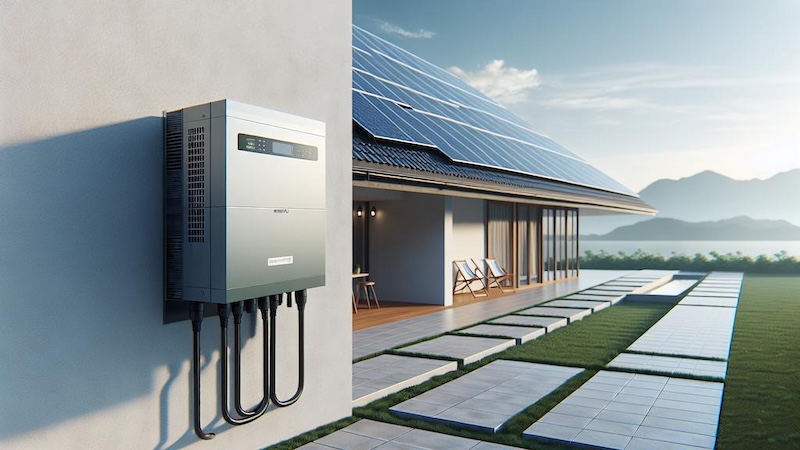 side mount solar storage