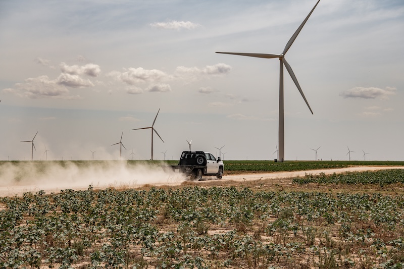 truck wind