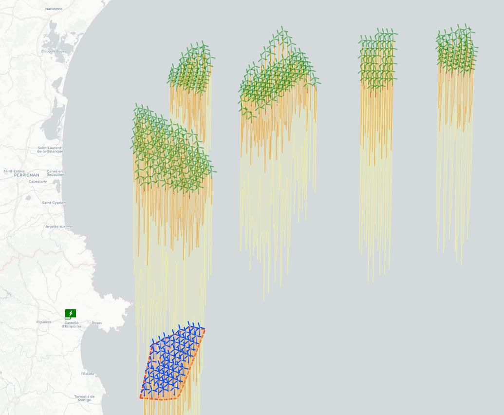 gray chart offshore