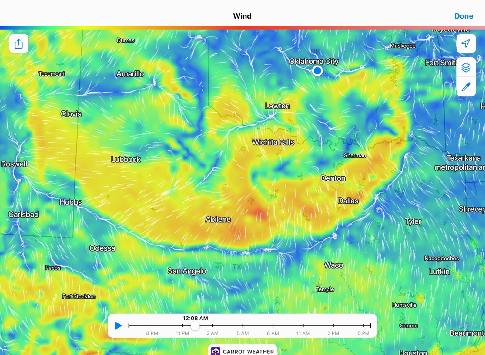 radar map