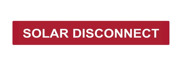 solar disconnect