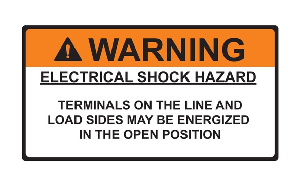 warning label