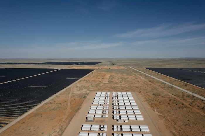 giant solar field