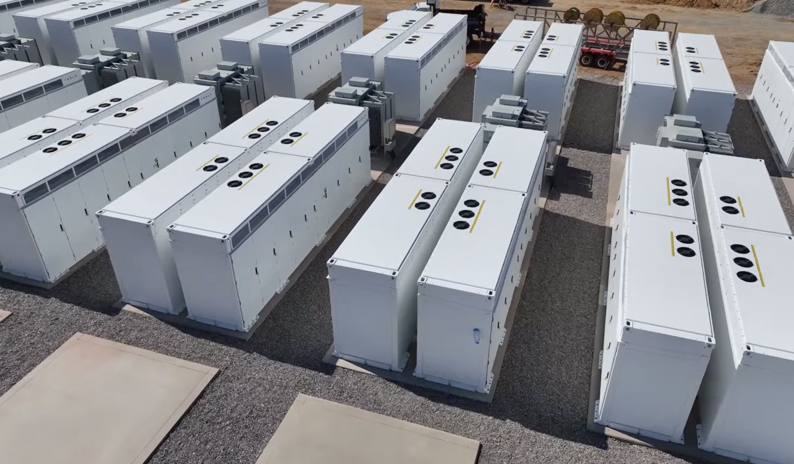 battery rows