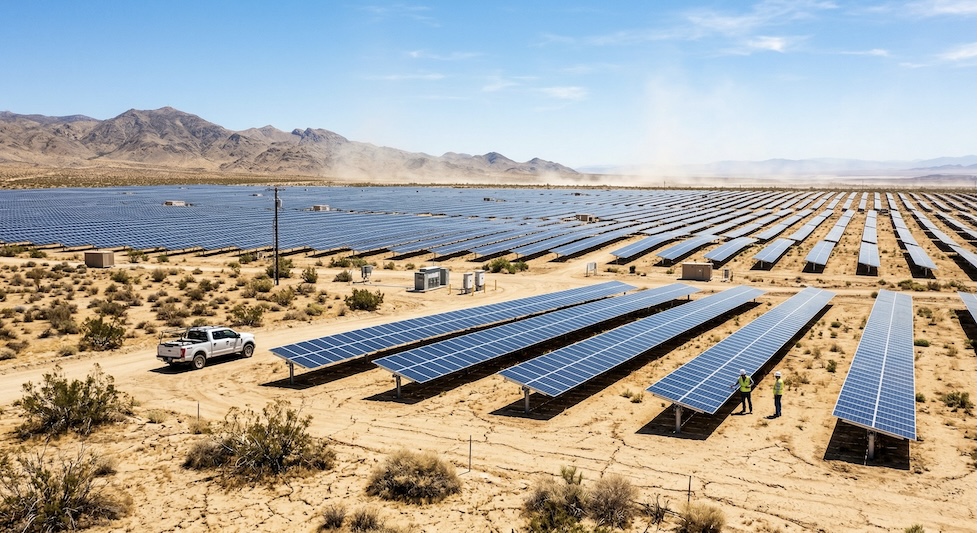solar and mountains