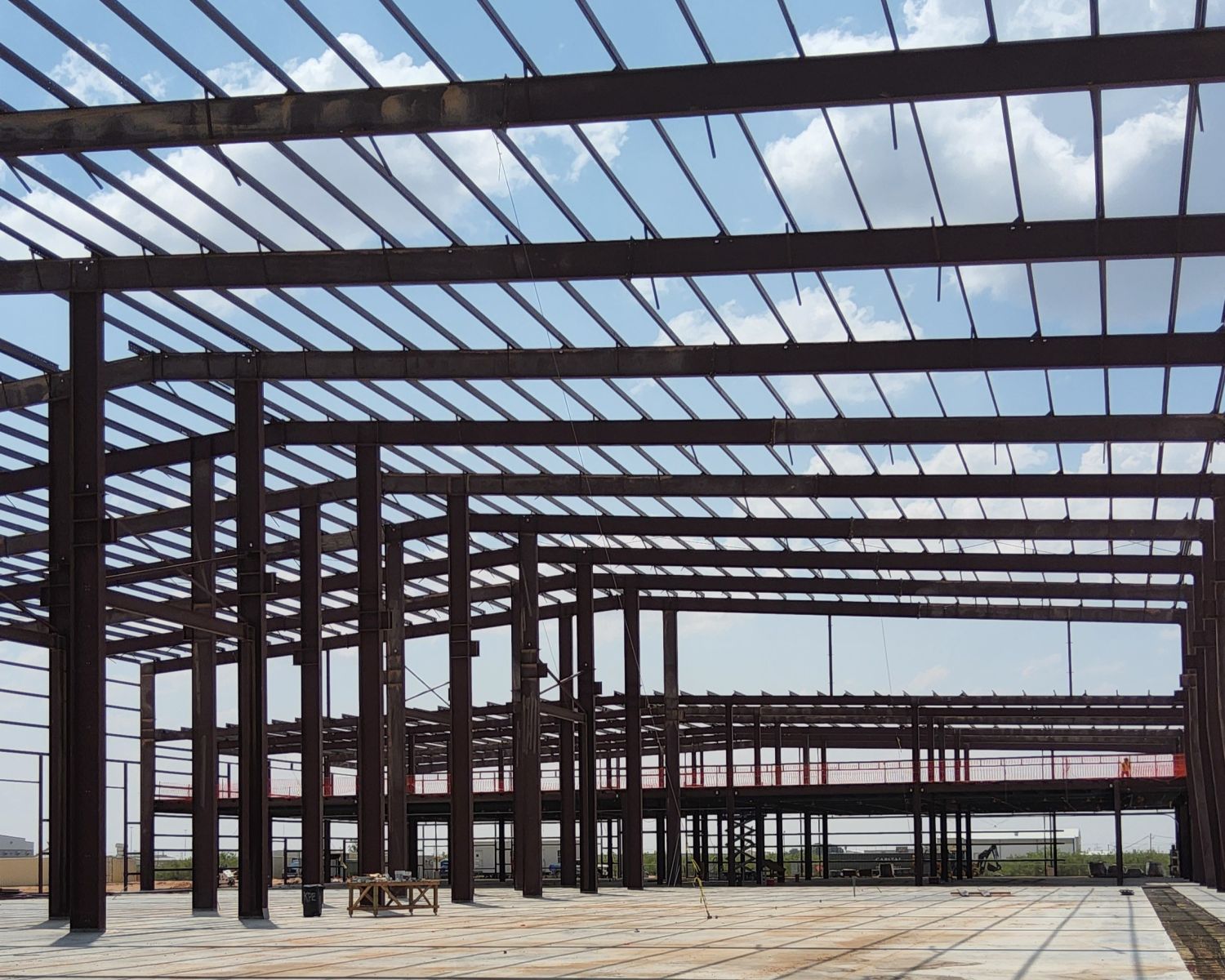 partially finished building