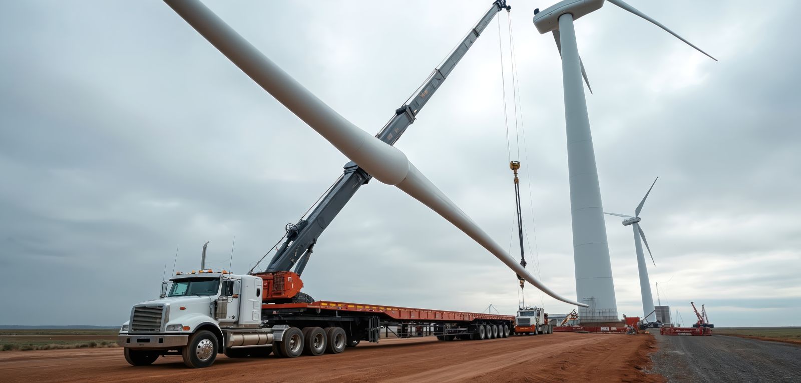 wind blade crane