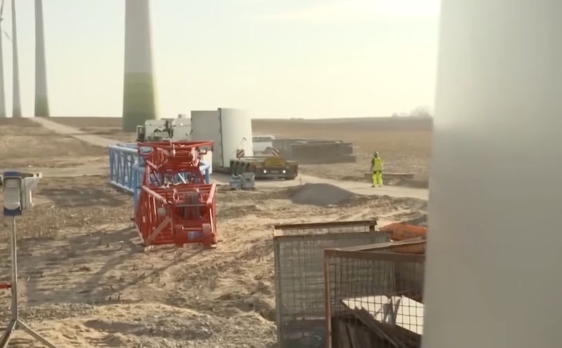 wind site construction
