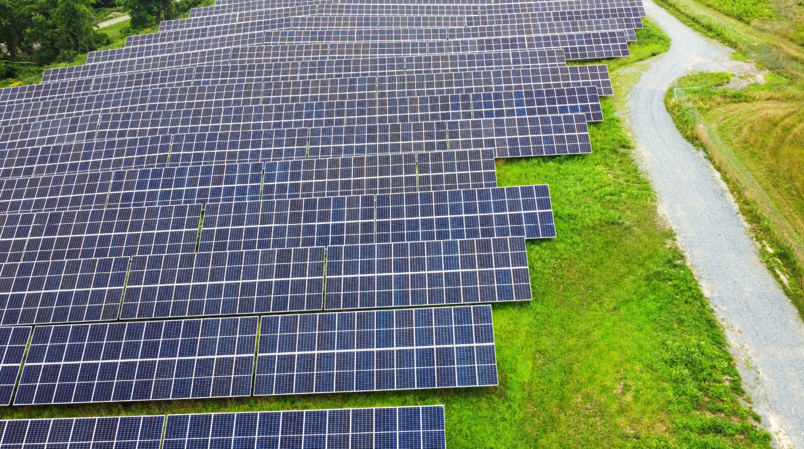 solar with road on right