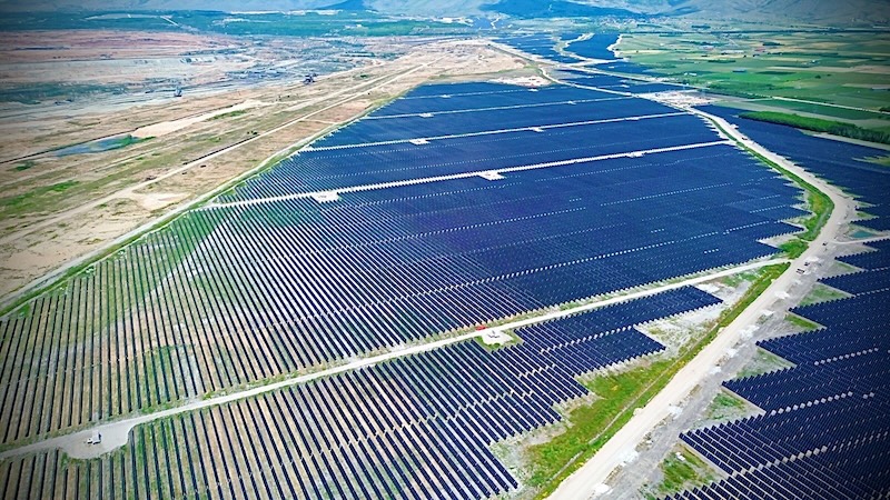 high altitude view solar