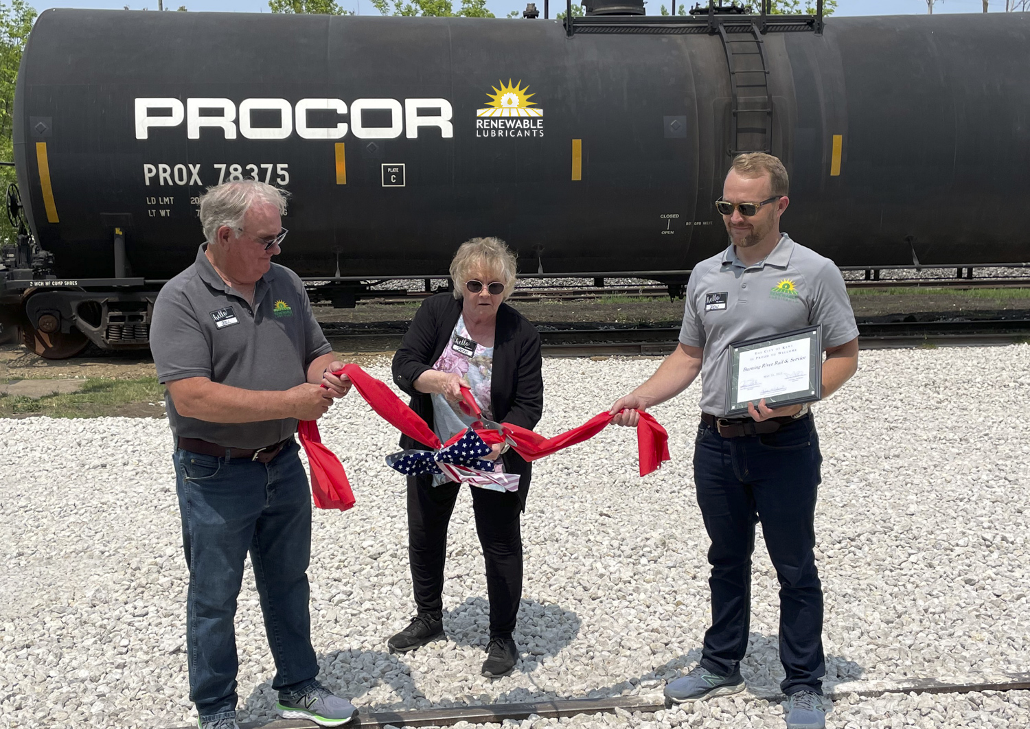 ribbon cutting
