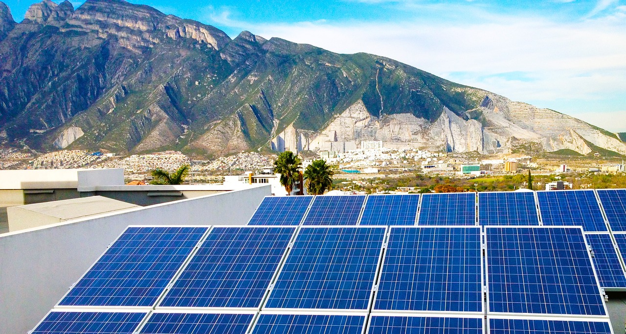 mountains solar