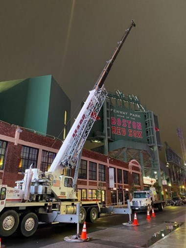 solar system for the MGM Music Hall at Fenway