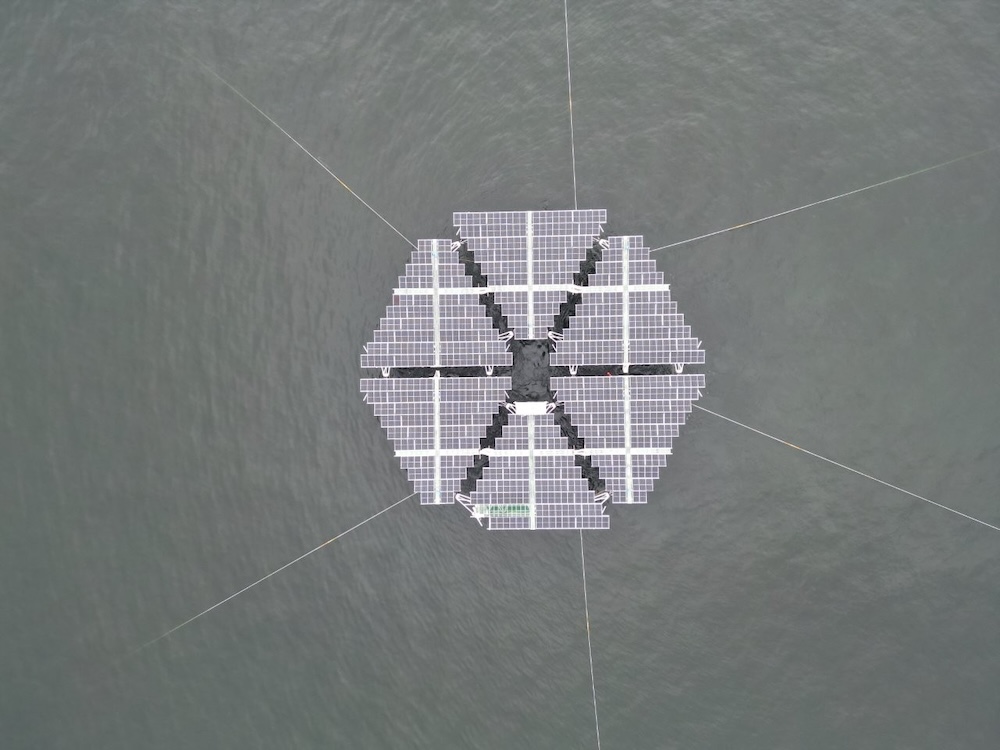 centered hexagon