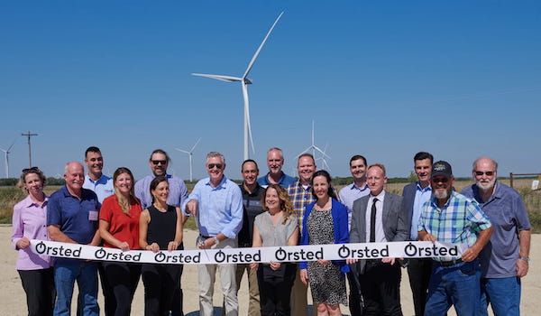 ousted ribbon cutting