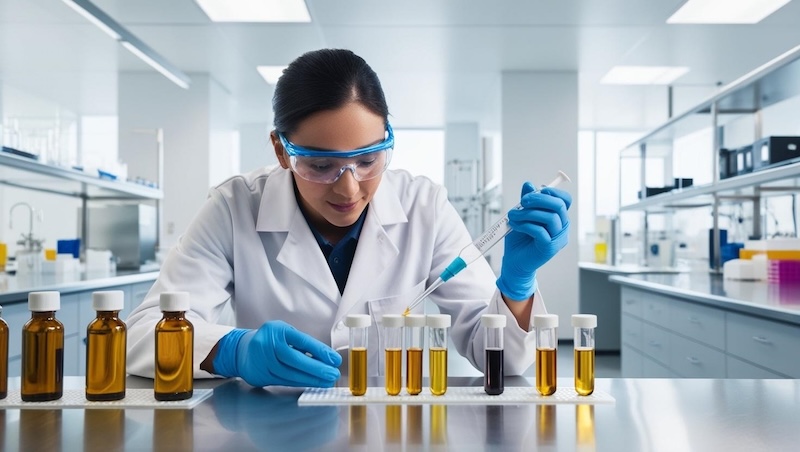 lab worker