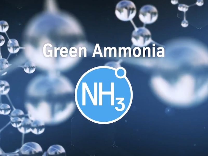 blu tinted ammonia bubbles